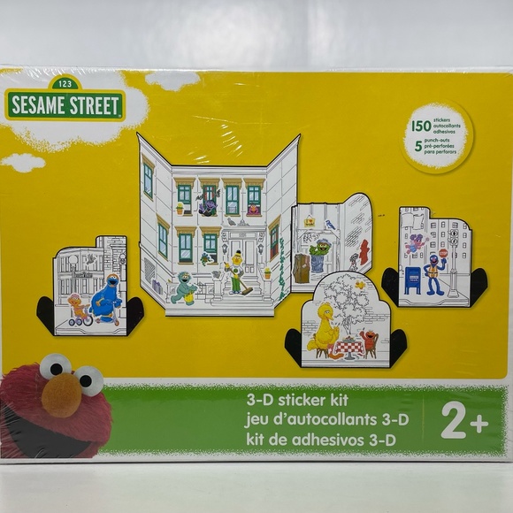 Sesame Street 3-D activity kit - Picture 2 of 2
